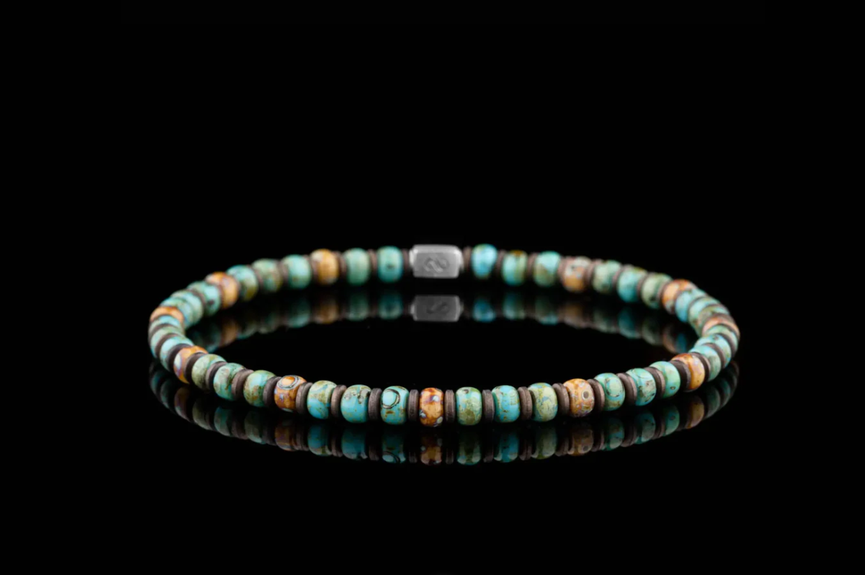 Multi-Tone Turquoise Grounding & Balance Bracelet (Fire Horse Edition)
