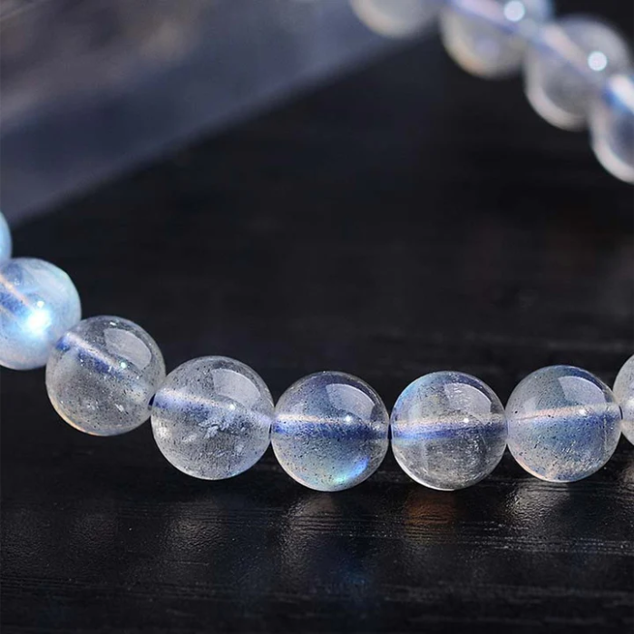 Labradorite Blue Flash Calm & Protection Bracelet (Fire Horse Edition)