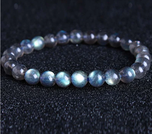 Labradorite Blue Flash Calm & Protection Bracelet (Fire Horse Edition)