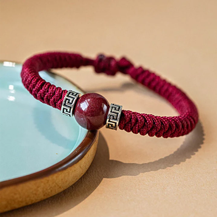 Cinnabar Protection & Luck Bracelet (Fire Horse Edition)
